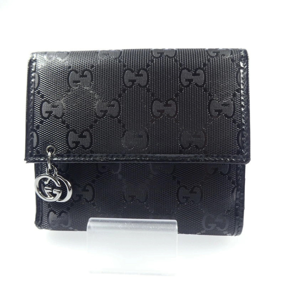 Gucci Bi Imprime fold Wallet Black
